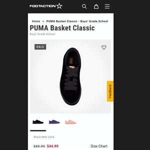 Puma basket classic suede shoes